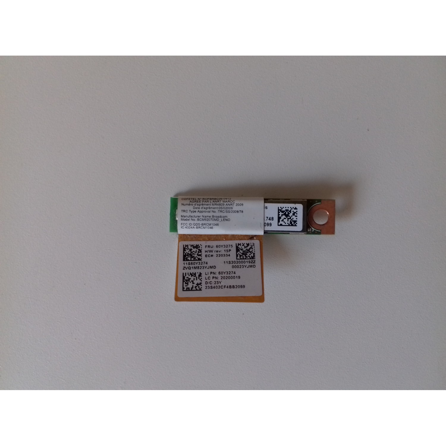 Bluetooth Lenovo Thinkpad T520 (60Y3275)